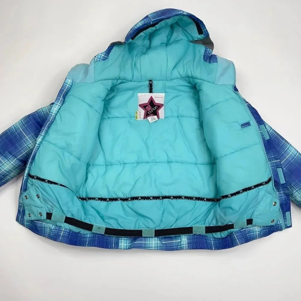 Burton Twist Bomber Insulated Plaid Jacket - Picture 9 of 16